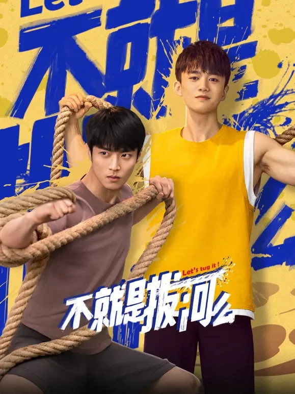 不就是拔河么电视剧海报