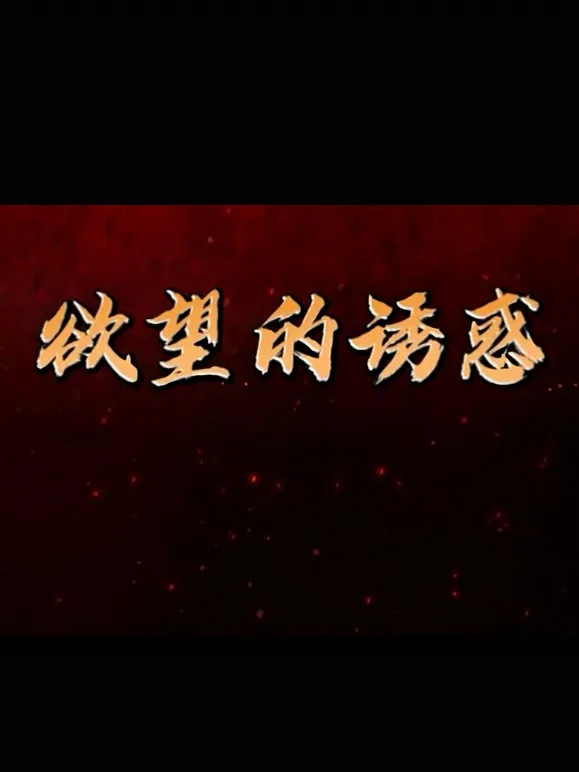 欲望的诱惑电视剧海报