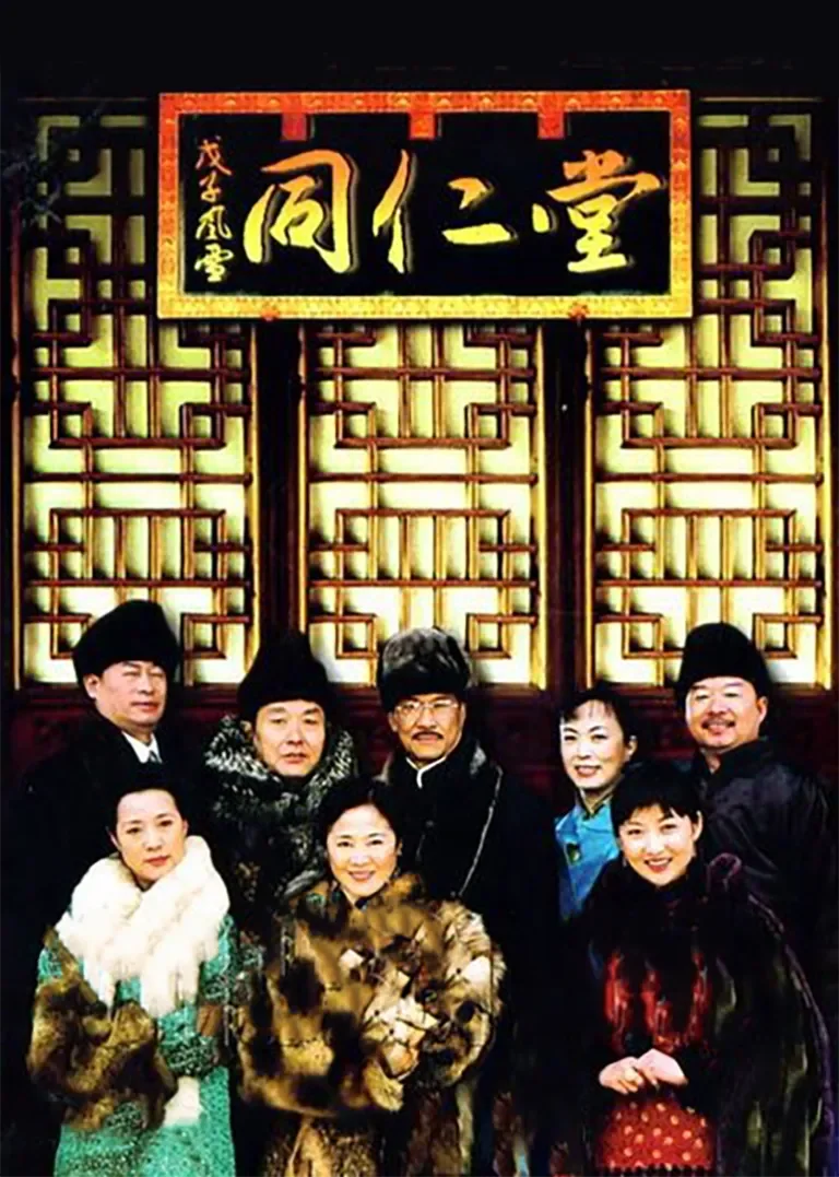戊子风雪同仁堂电视剧海报