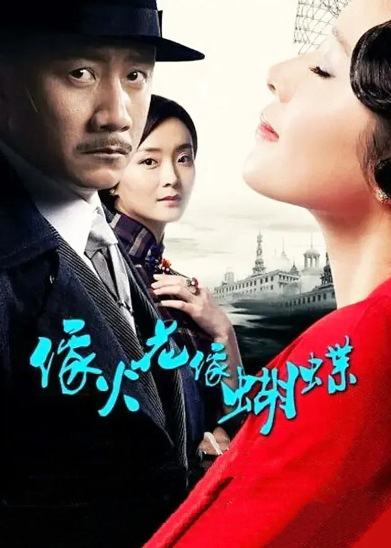像火花像蝴蝶电视剧海报