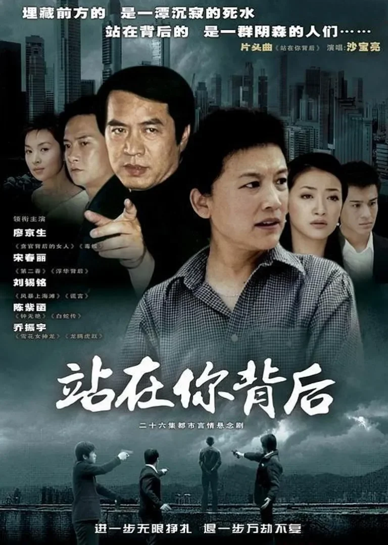 站在你背后电视剧海报