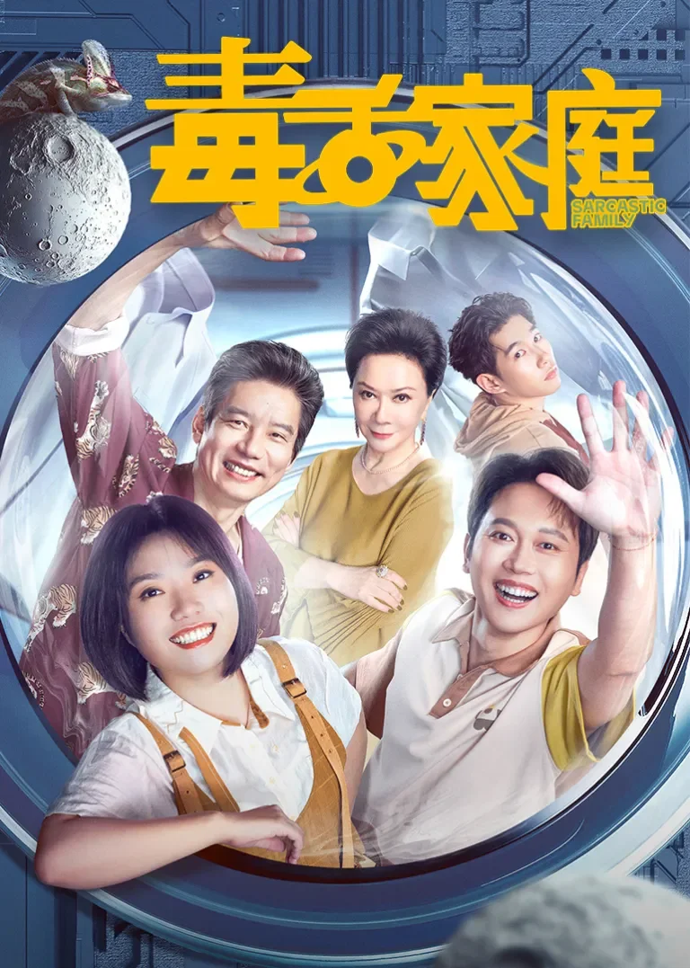 毒舌家庭电视剧海报