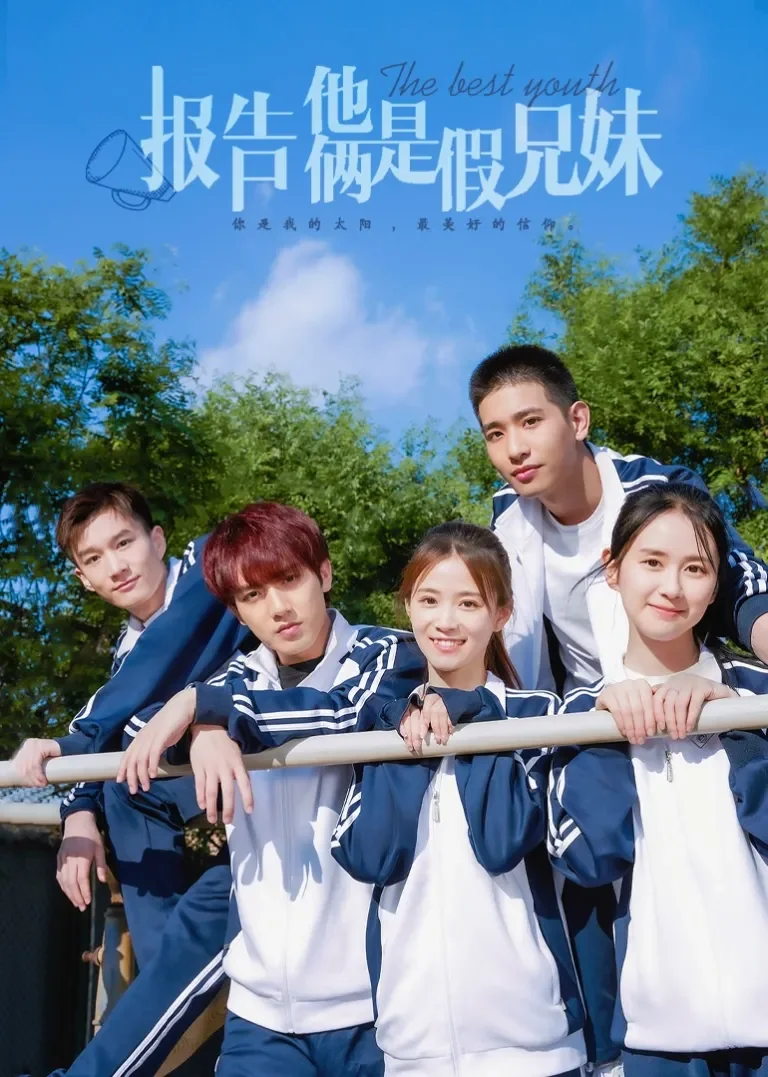 报告，他俩是假兄妹电视剧海报