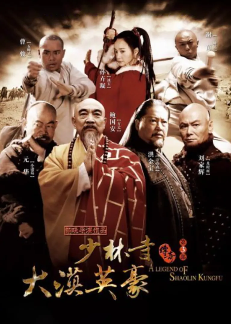 少林寺传奇之大漠英豪电视剧海报
