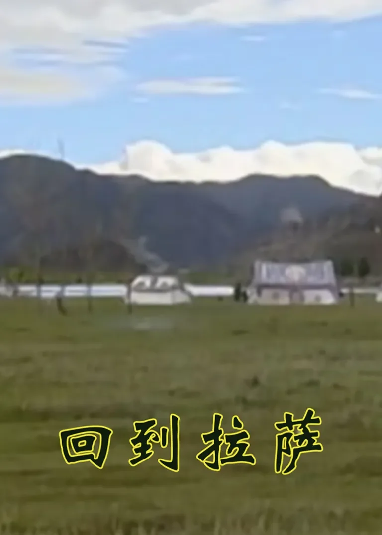 回到拉萨电视剧海报