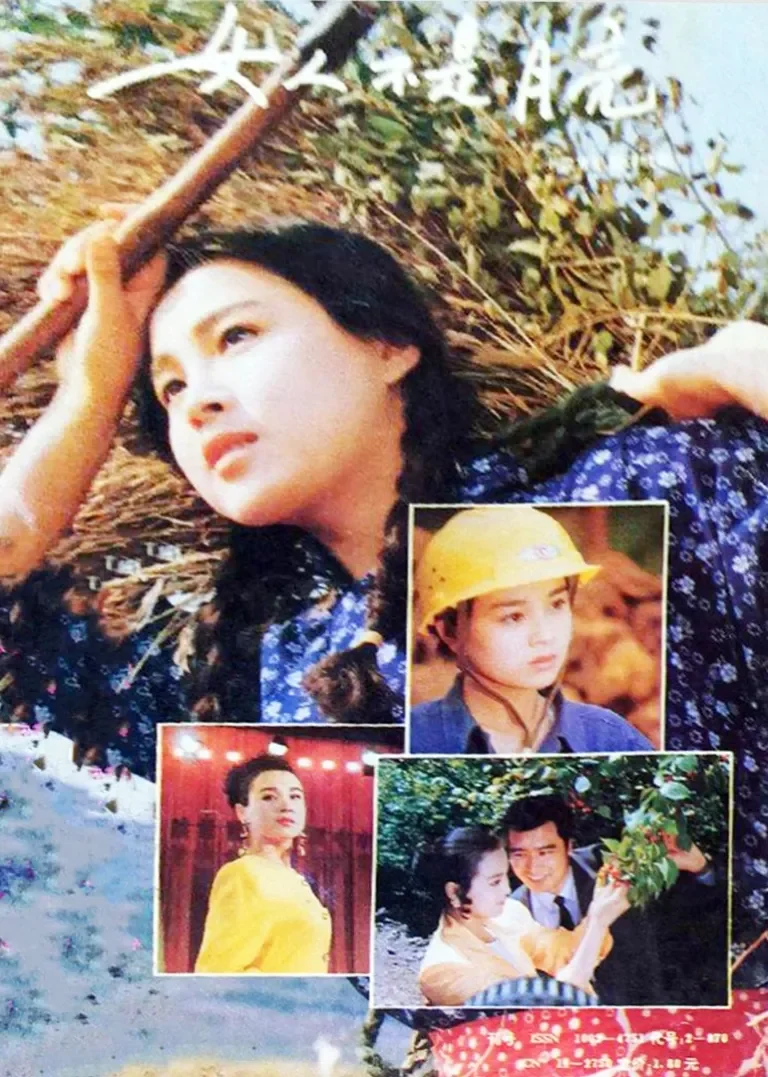 女人不是月亮电视剧海报