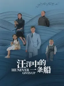 汪洋中的一条船电视剧海报