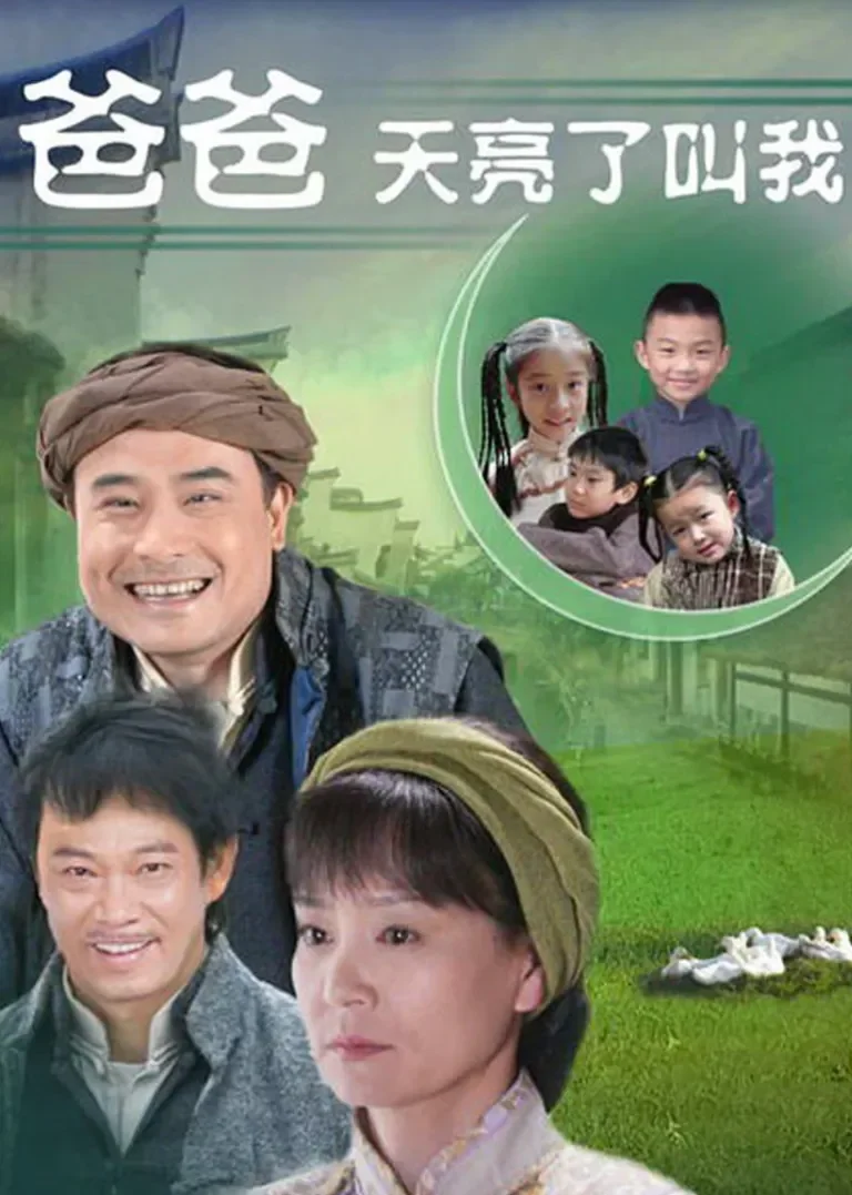 爸爸天亮叫我电视剧海报
