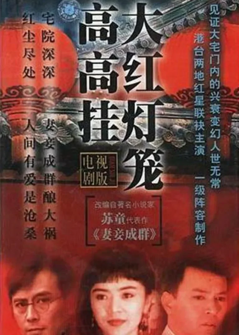 大红灯笼高高挂电视剧海报