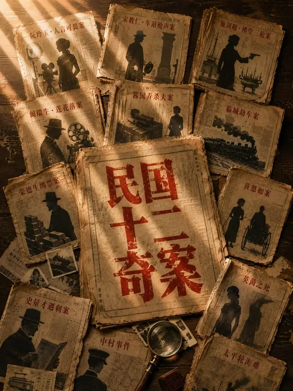 《民国十二奇案》综艺海报