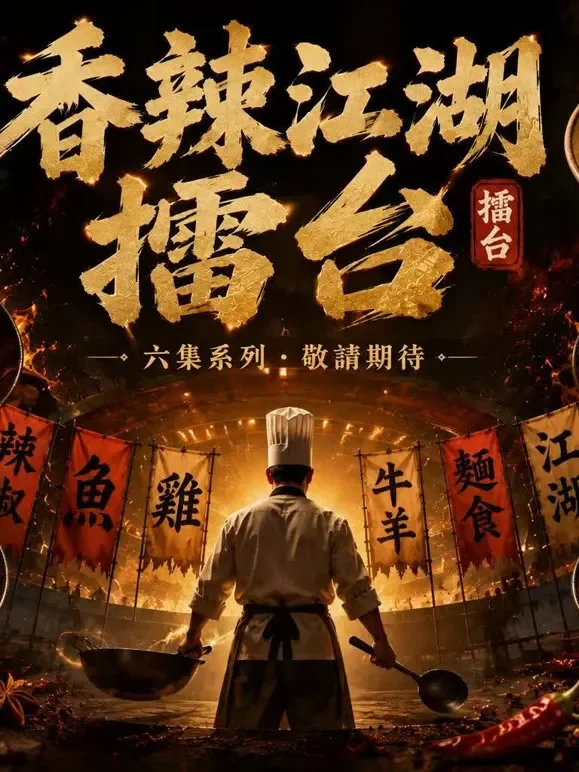 香辣江湖擂台综艺海报