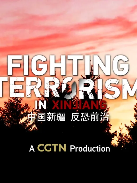 中国新疆，反恐前沿综艺海报