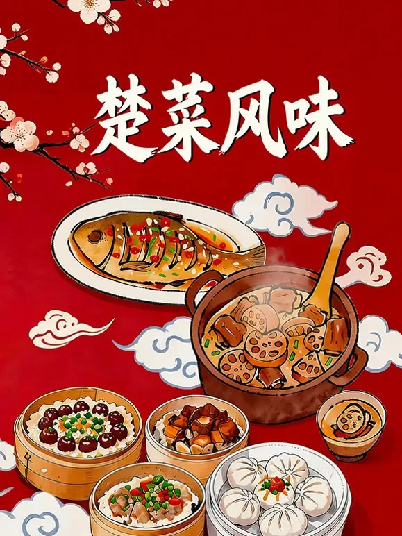 楚菜风味综艺海报