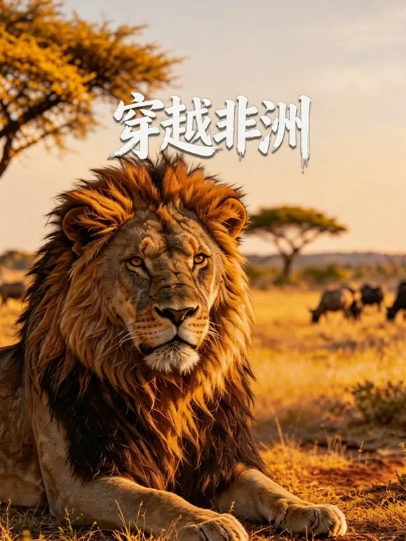 穿越非洲综艺海报
