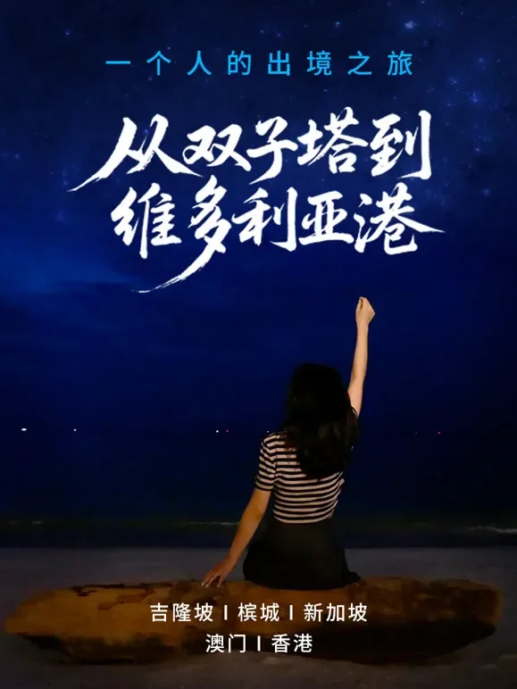 一个人的出境之旅：从双子塔到维多利亚港综艺海报