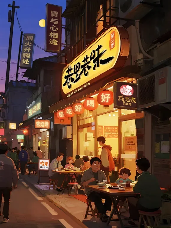 巷里巷味第二季综艺海报