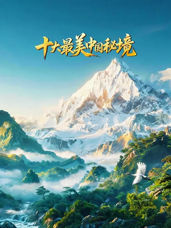 十大最美中国秘境综艺海报
