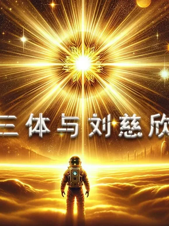 三体与刘慈欣综艺海报
