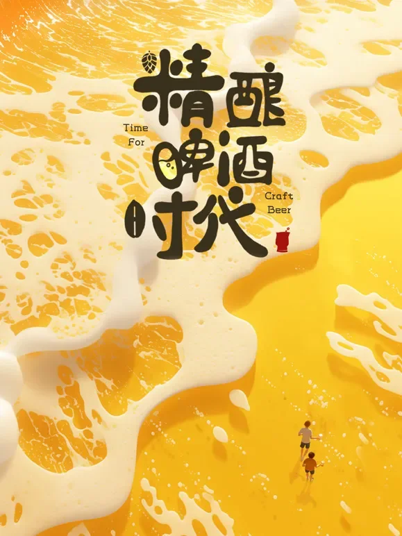 精酿啤酒时代综艺海报