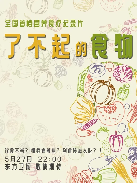 了不起的食物综艺海报