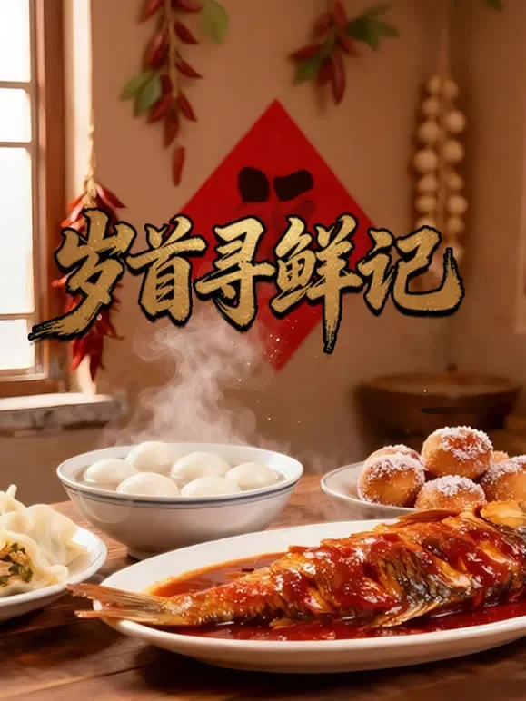 岁首寻鲜记综艺海报