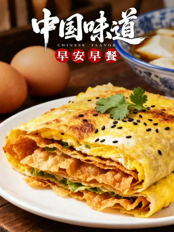 中国味道·早安早餐综艺海报