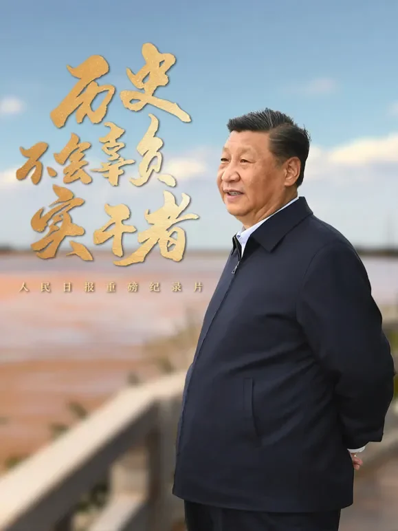 历史不会辜负实干者综艺海报