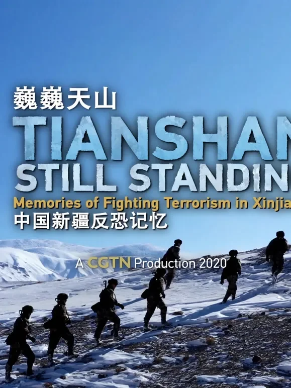 巍巍天山—中国新疆反恐记忆综艺海报