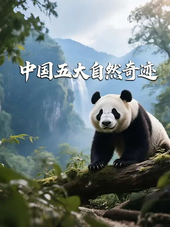 中国五大自然奇迹综艺海报