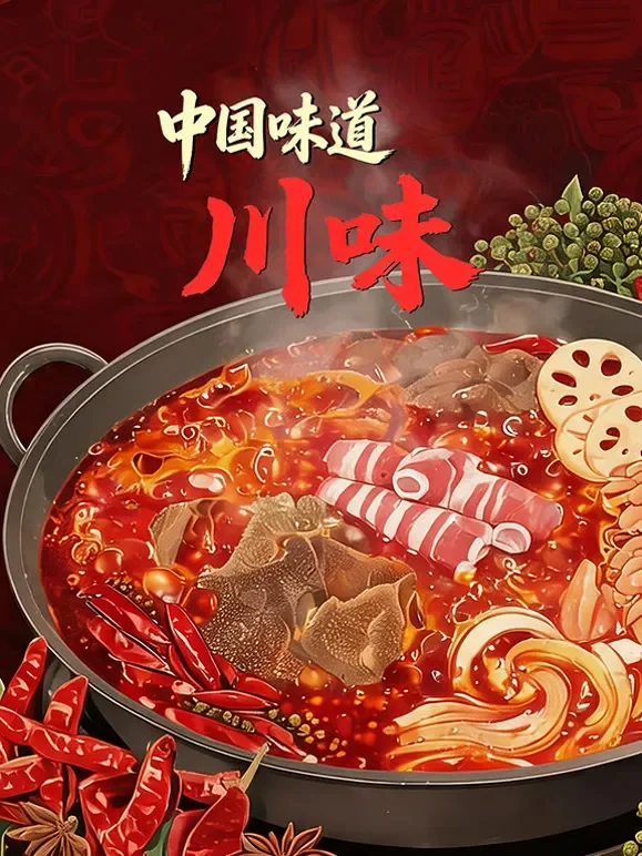 中国味道川味综艺海报