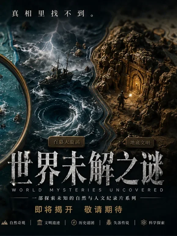 世界未解之谜综艺海报