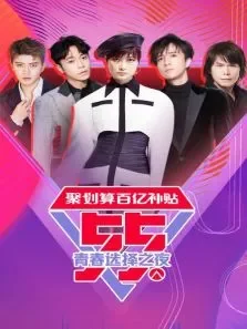 聚划算百亿补贴55青春选择之夜综艺海报